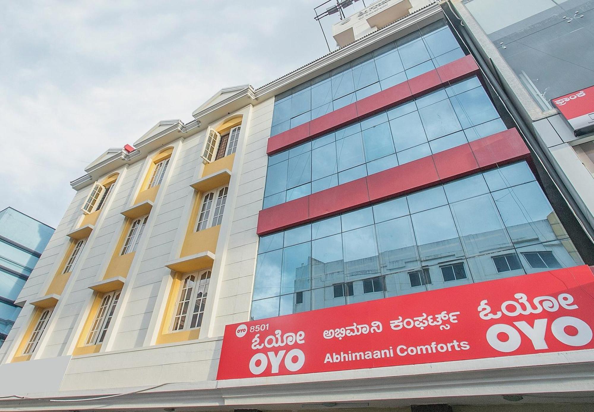 阿比玛尼舒适oyo 8501酒店 班加罗尔 外观 照片