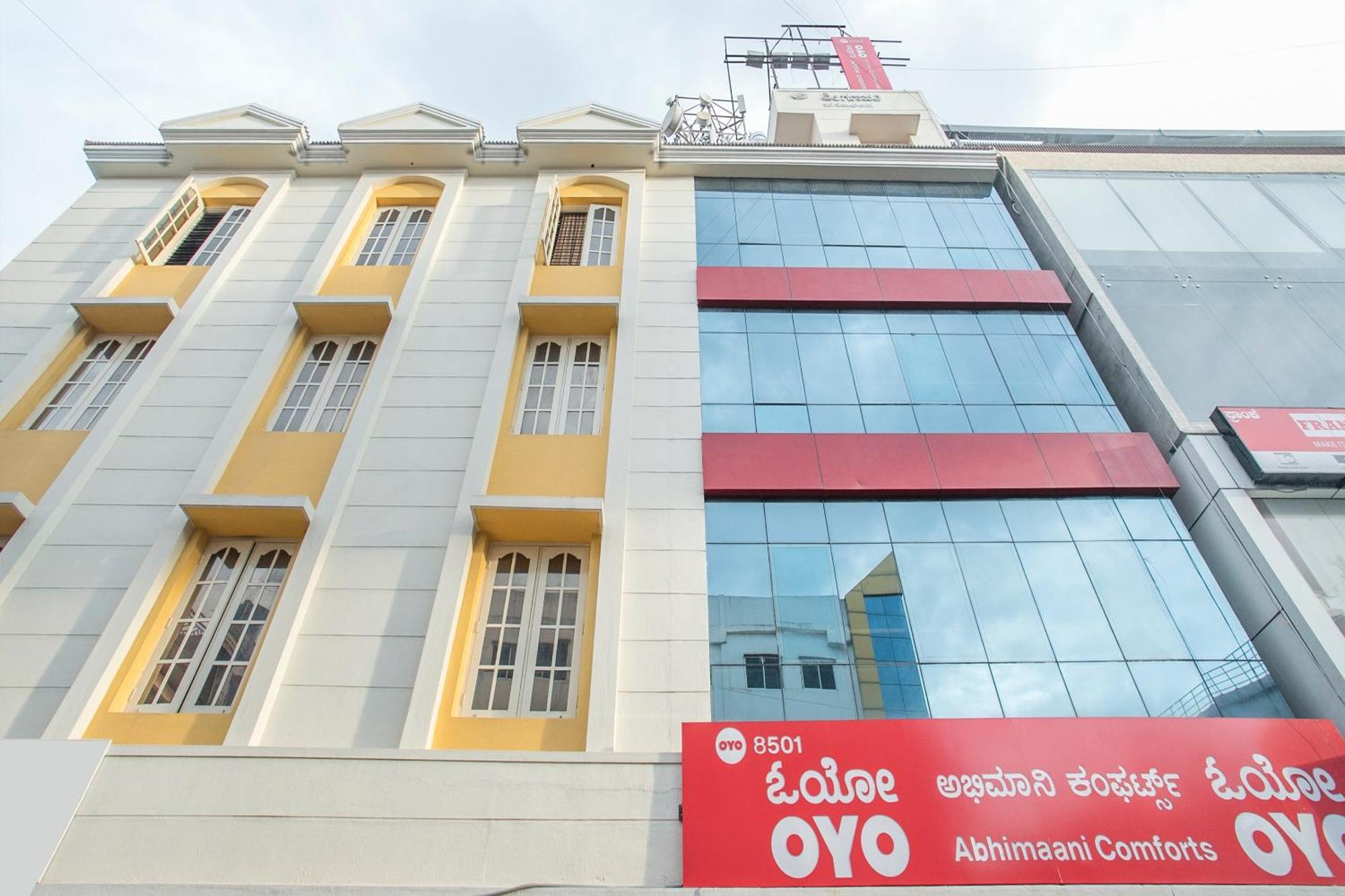 阿比玛尼舒适oyo 8501酒店 班加罗尔 外观 照片